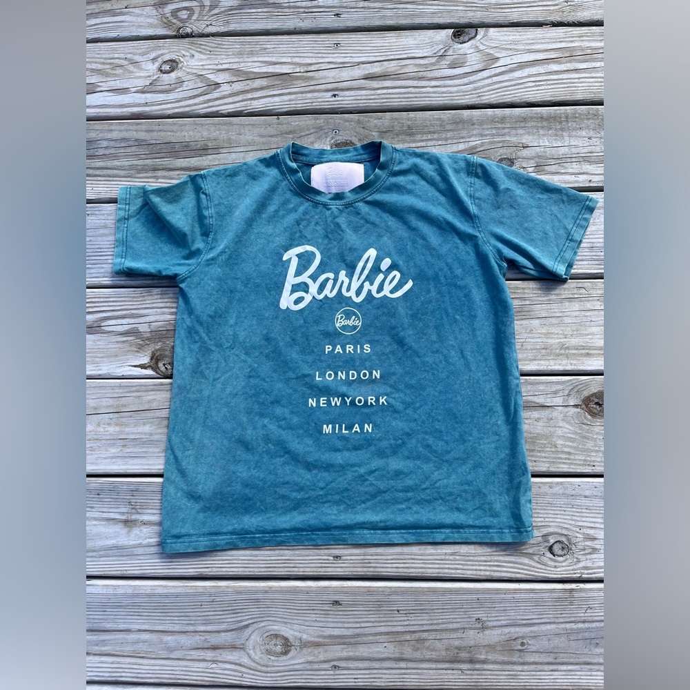 Barbie Distressed Oversized T-Shirt • Women’s Small